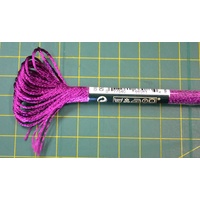 DMC Satin Floss S310 Black Embroidery Thread