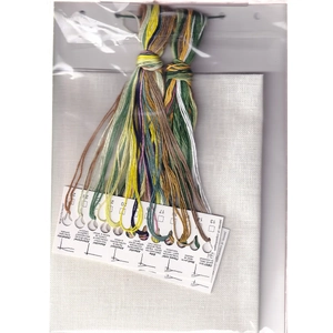 CITRUS-LIMON Linen Embroidery Kit, Eva Rosenstand, Clara Waever, 29cm x 39cm