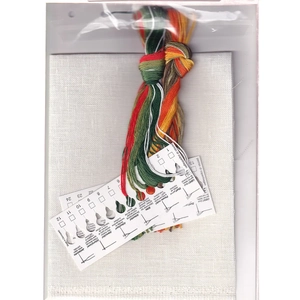 CITRUS-SINENSIS Linen Embroidery Kit, Eva Rosenstand, Clara Waever, 29cm x 39cm