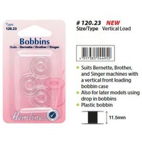 Bobbins, Late Models Brother, Singer, Bernette, Pack of 3 Bobbins (120.23)