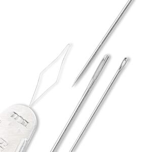 Prym Sewing And Darning Needles Assortment And Threader, 19 Needles