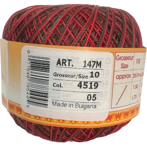 DMC Babylo Size 10 Coloris, #4519 Crochet Cotton, 50g Ball