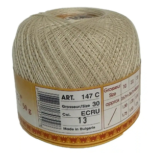 DMC Babylo Size 30, #448 Crochet Cotton, 50g Ball
