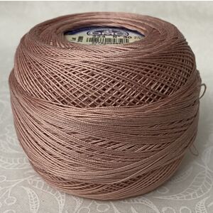 DMC Cebelia 30, #224 Very Light Shell Pink, Combed Cotton Crochet Thread 50g