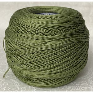 DMC Cebelia 30, #3364 Pine Green, Combed Cotton Crochet Thread 50g