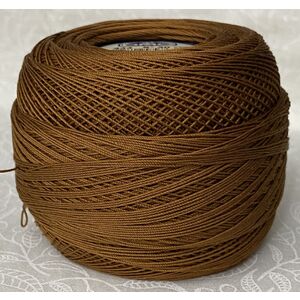 DMC Cebelia 30, #434 Light Brown, Combed Cotton Crochet Thread 50g