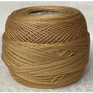 DMC Cebelia 30, #437 Light Tan, Combed Cotton Crochet Thread 50g