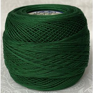 DMC Cebelia 30, #699 Green, Combed Cotton Crochet Thread 50g