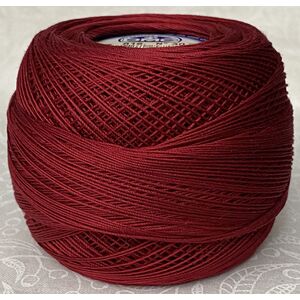 DMC Cebelia 30, #816 Garnet, Combed Cotton Crochet Thread 50g