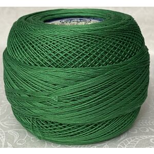 DMC Cebelia 30, #911 Medium Emerald Green, Combed Cotton Crochet Thread 50g