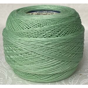 DMC Cebelia 40, #955 Light Nile Green, Combed Cotton Crochet Thread 50g