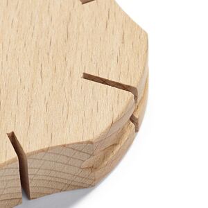 Braiding Star Wood 80mm x 15mm by Prym #225136