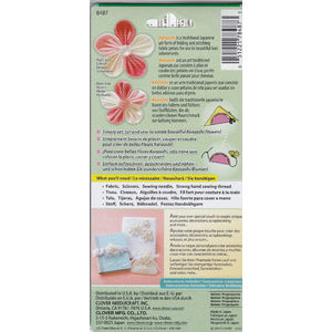 Clover Kanzashi Flower Maker, Orchid Petal, Large Size 75mm, Make Flowers Quick & Easy