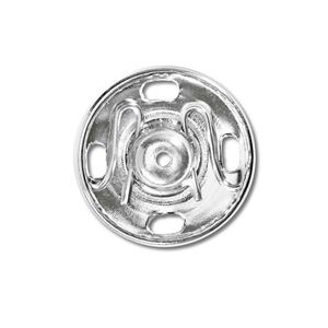 Prym Snap Fasteners, 17mm, Silver-Coloured, 4 Per Pack #341253