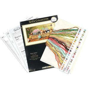 KITTY LITTER Gold Collection Counted Cross Stitch Kit #35184 By Dimensions