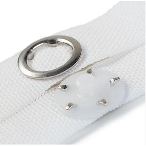 Prym Clip On Towel And Cloth Hooks, Terry, White 5 Pieces