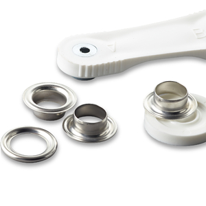 Prym Eyelets And Washers 11.0mm Silver-Coloured Brass Rustproof