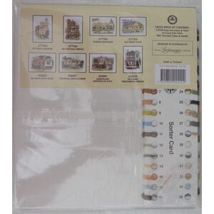 Olga Gostin Old Timber House Cross Stitch Kit 22 x 15cm 16ct Aida, 577106