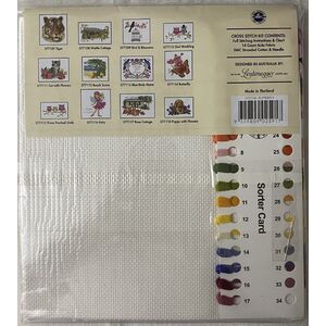 DMC BUTTERFLY Cross Stitch Kit 25 x 25cm 14ct Aida, 577114