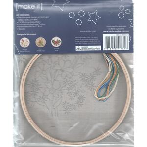 Make It PRIMULA Traced Linen Cross Stitch Kit - 585244