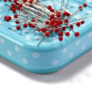 Magnetic Pin Cushion With Glass-Headed Pins by Prym #610287