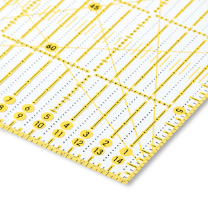 Prym Universal Ruler, Metric Scale, 15cm x 30cm Omnigrid