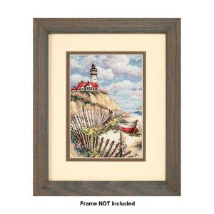 CLIFFSIDE BEACON Counted Cross Stitch Kit 13 x 18cm, 65021