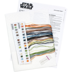 STAR WARS YODA Counted Cross Stitch Kit #70-35392 By Dimensions 20.3cm x 25.4cm (8" x 10")