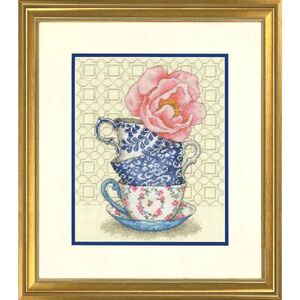 BIRDS & BERRIES Counted Cross Stitch Kit 14" x 10" 70-08994