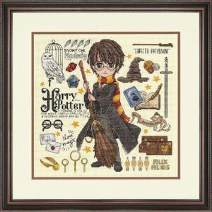 Harry Potter MAGICAL DESIGN Counted Cross Stitch Kit 11" x 11" 70-35416