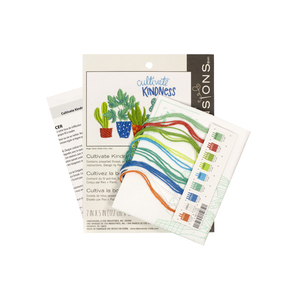 CULTIVATE KINDNESS Printed Embroidery Kit 71-06253 by Dimensions
