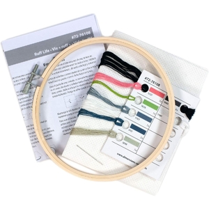 It's A Ruff Life Hoop Counted Cross Stitch Needlecraft Kit by Dimensions