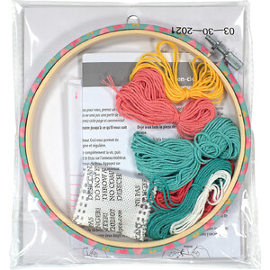 Dimensions RAINBOW BIRTH RECORD Stamped Embroidery Kit, 72-76301