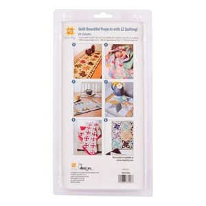 EZ Quilting I Taught Myself To Quilt w/Mini Tools Easy Angle & Diamond #882239