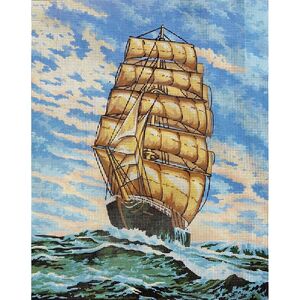 FRIGATE Tapestry Design Printed On Canvas #11844