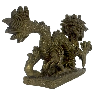 DRAGON Statuette  65mm high x 150mm Long