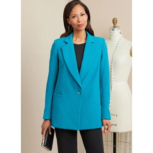 Misses' Jackets Sizes 18-26, Butterick Sewing Pattern 6960y5