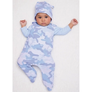 Infants' Jacket, Tops, Dress, Rompers, Diaper Cover and Hat, Butterick Sewing Pattern 6970A