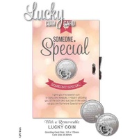 Someone Special, Card & Lucky Coin, 115 x 170mm, Luck Coin 35mm, A Beautiful Gift
