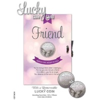 Friend, Worth Your Weight In Gold, Card & Lucky Coin, 115 x 170mm, Luck Coin 35mm