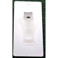 Mary MacKillop Visor Clip, Metal with Plastic Clip 50 x 23mm, Made in Italy