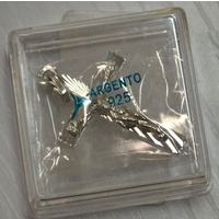 Sterling Silver Crucifix 30mm x 20mm, Boxed, Hallmarked 925, Argento