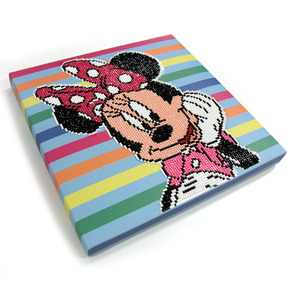 Diamond Dotz DOTZBOX MINNIE STRIPES DDB.010, 5D Diamond Painting Kit