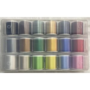 Madeira Rayon Smart Box 18 x 1000m Spools in Handy Box With Bonus Needles & CD