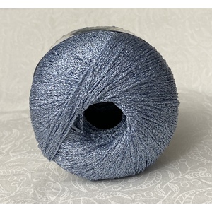 Madeira LAME Crochet & Knitting Yarn, 175m Colour 433 BLUE GREY