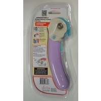 Sew Easy 45mm Rotary Cutter, Lilac, Latest Model, Soft Grip Advanced Cutting