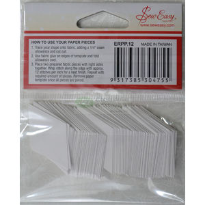 Sew easy Paper Diamond Pieces 1", Packet of 100