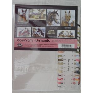 Country Threads Galahs By The Water Pump Cross Stitch Kit 20 x 44cm 14ct Aida