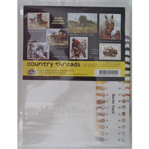 Country Threads Wash-Day Kelpies Cross Stitch Kit 26 x 34cm 14ct Aida #FJ-1031