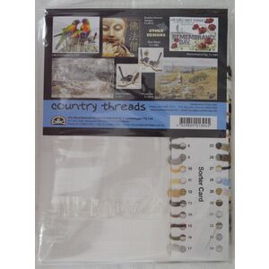 Country Threads READY FOR WORK Cross Stitch Kit 26 x 34cm 14ct Aida #FJ-1049